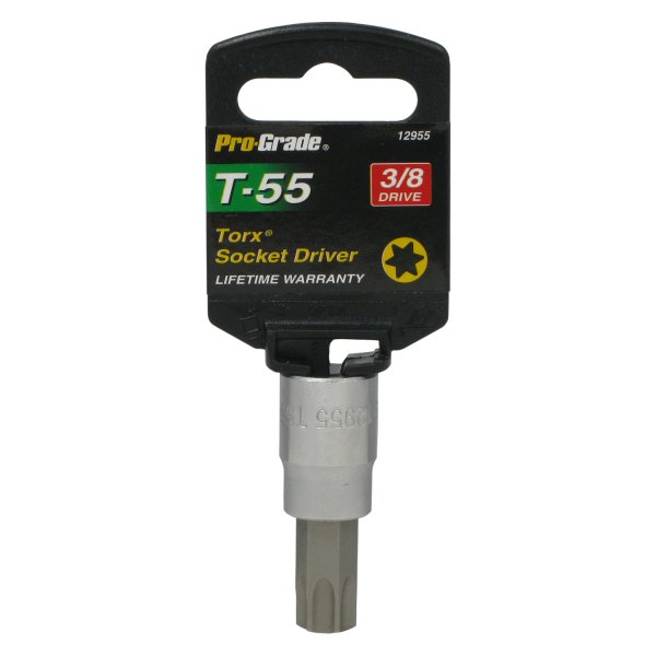 Pro-Grade® - 3/8" Drive T55 Torx Bit Socket