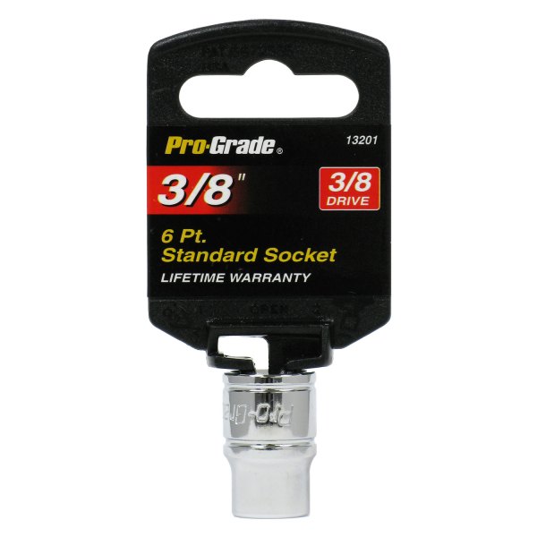 Pro-Grade® - 3/8" Drive 3/8" 6-Point SAE Standard Socket