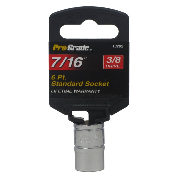Pro-Grade® - 3/8" Drive 7/16" 6-Point SAE Standard Socket