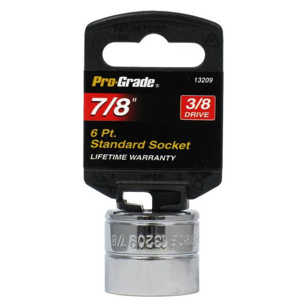 Pro-Grade® - 3/8" Drive 7/8" 6-Point SAE Standard Socket