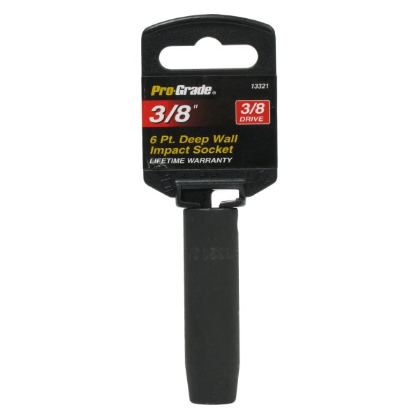 Pro-Grade® - 3/8" Drive SAE 6-Point Impact Socket