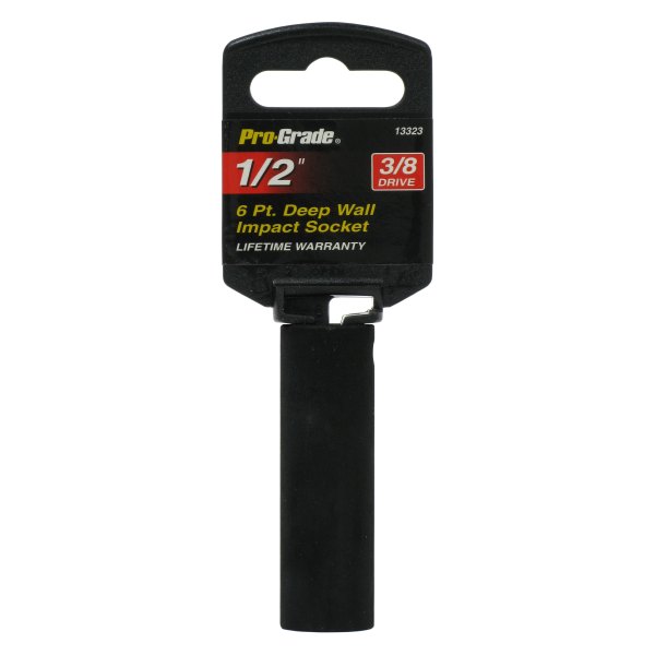 Pro-Grade® - 3/8" Drive SAE 6-Point Impact Socket