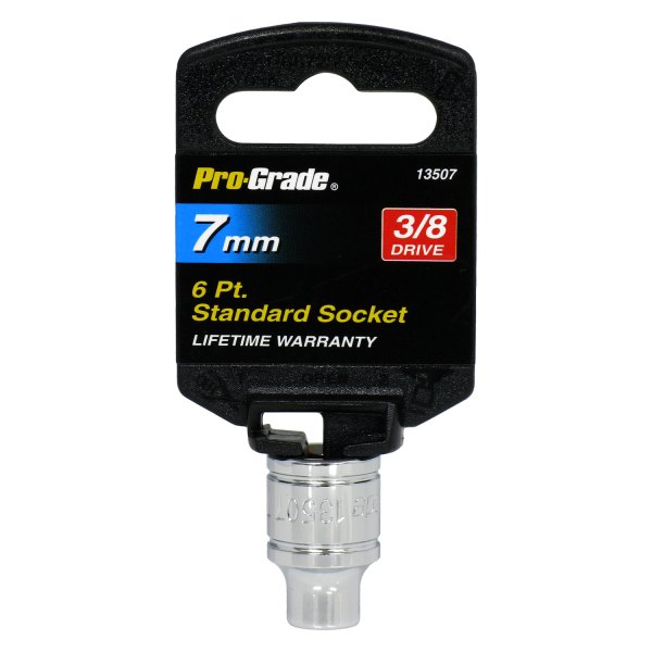 Pro-Grade® - 3/8" Drive 7 mm 6-Point Metric Standard Socket