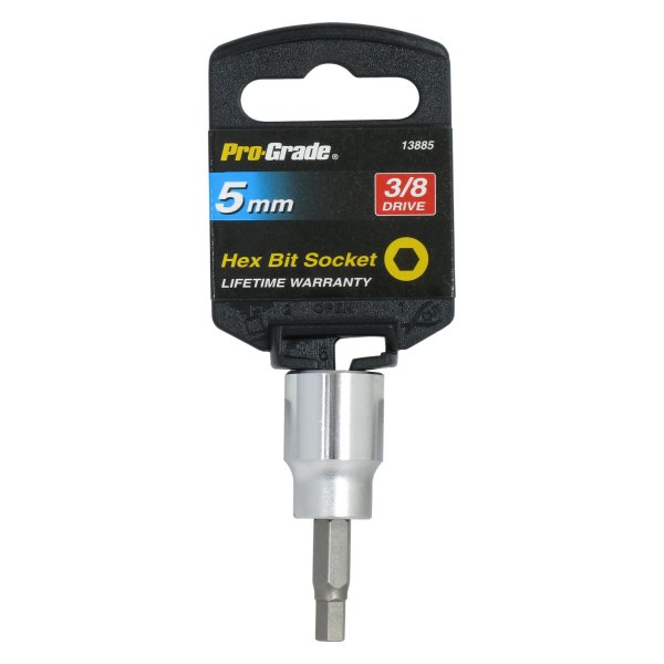 Pro-Grade® - 3/8" Drive 5 mm Metric Hex Bit Socket