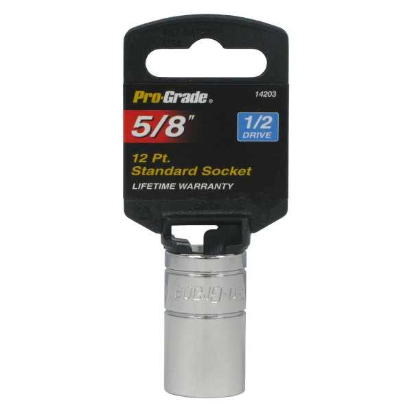 Pro-Grade® - 1/2" Drive 5/8" 12-Point SAE Standard Socket
