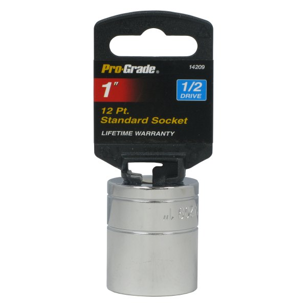 Pro-Grade® - 1/2" Drive 1" 12-Point SAE Standard Socket