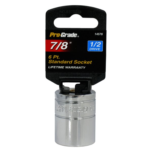 Pro-Grade® - 1/2" Drive 7/8" 6-Point SAE Standard Socket