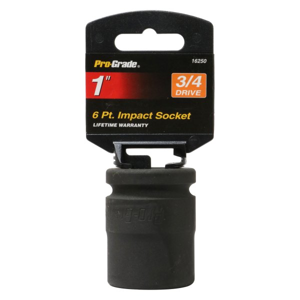 Pro-Grade® - 3/4" Drive SAE 6-Point Impact Socket