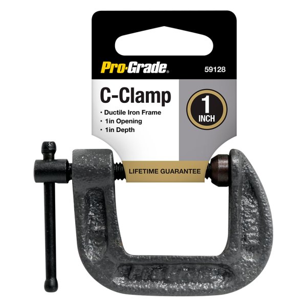 Pro-Grade® - 1" Malleable Iron C-Clamp