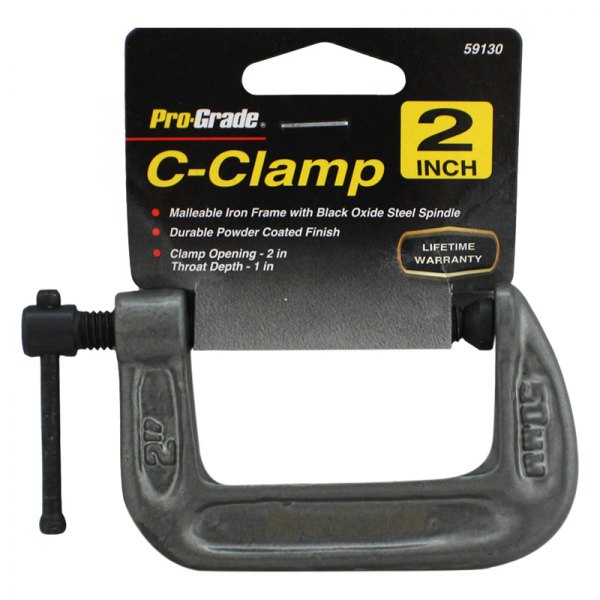 Pro-Grade® - 2" Malleable Iron C-Clamp