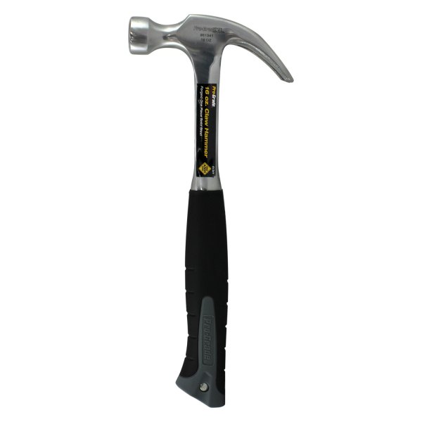 Pro-Grade® - 16 oz. Fiberglass/Steel Handle Smooth Face Curved Claw Hammer