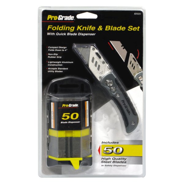 Pro-Grade® - Folding Utility Knife Kit (51 Pieces)