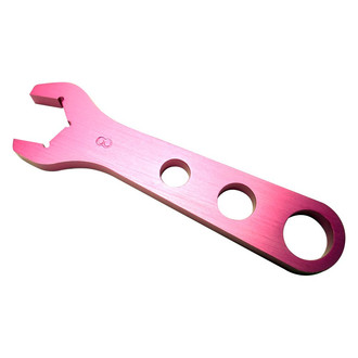Proform® - -8 AN Hex Pink Anodized Single Open End Wrench