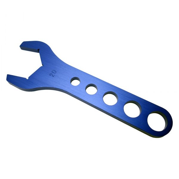 Proform® - -20 AN Hex Dark Blue Anodized Single Open End Wrench
