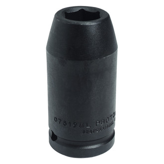 PROTO® - 3/4" Drive Metric 6-Point Deep Impact Socket