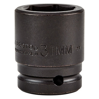 PROTO® - 3/4" Drive 31 mm 6-Point Standard Impact Socket