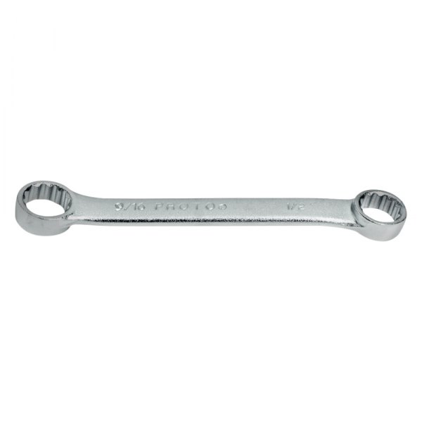 PROTO® - 5/16" x 3/8" 12-Point Straight Head Satin Double Box End Wrench