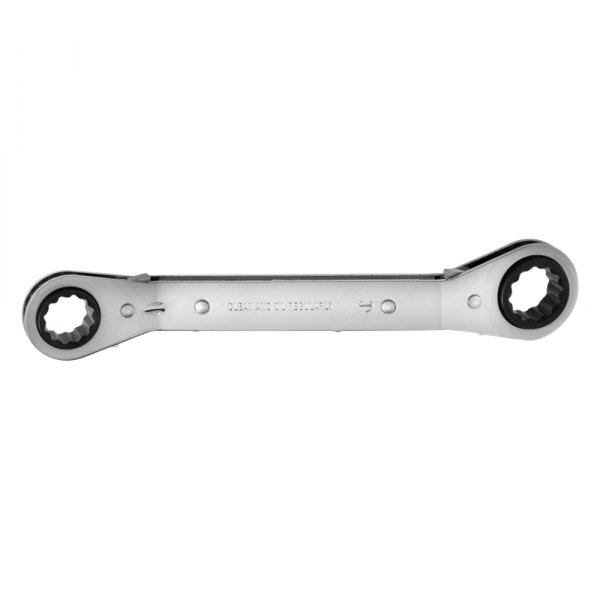 PROTO® - 16 x 18 mm 12-Point Angled Head Reversible Ratcheting Full Polished Double Box End Wrench