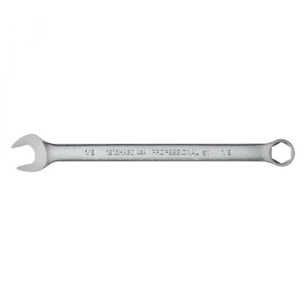 PROTO® - 1/2" 6-Point Straight Head Satin Combination Wrench