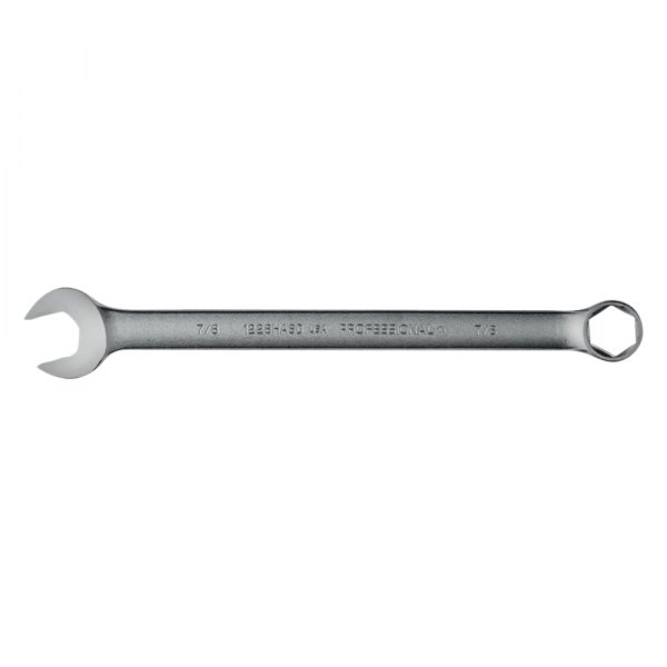 PROTO® - 7/8" 6-Point Straight Head Satin Combination Wrench