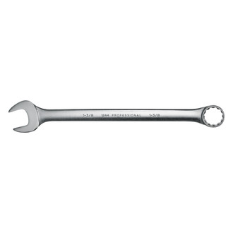 PROTO® - 1-3/8" 12-Point Straight Head Satin Combination Wrench