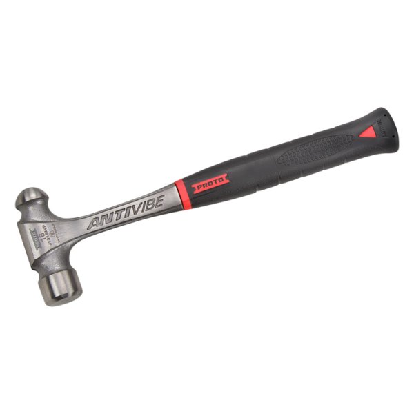 Proto® - Anti-Vibe™ 16 oz. Molded Jacket Over Steel Handle Ball-Peen Hammer