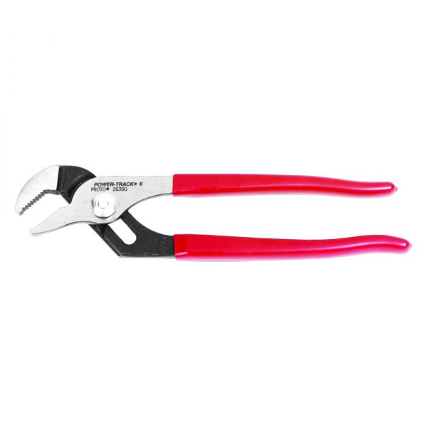 Proto® - Power-Track™ 7-1/16" Straight Jaws Dipped Handle Tongue & Groove Pliers