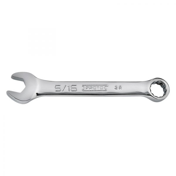 PROTO® - 1/4" x 5/16" Rounded Satin Double Open End Wrench