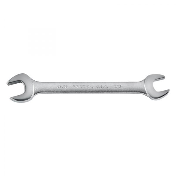 PROTO® - 11/16" x 25/32" Rounded Satin Double Open End Wrench