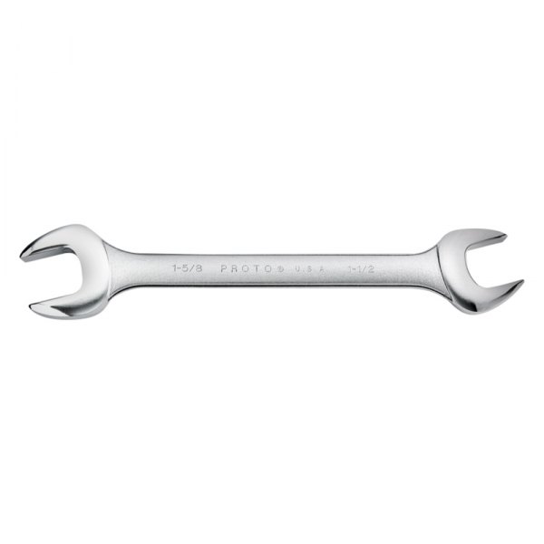 PROTO® - 1-1/2" x 1-5/8" Rounded Satin Double Open End Wrench