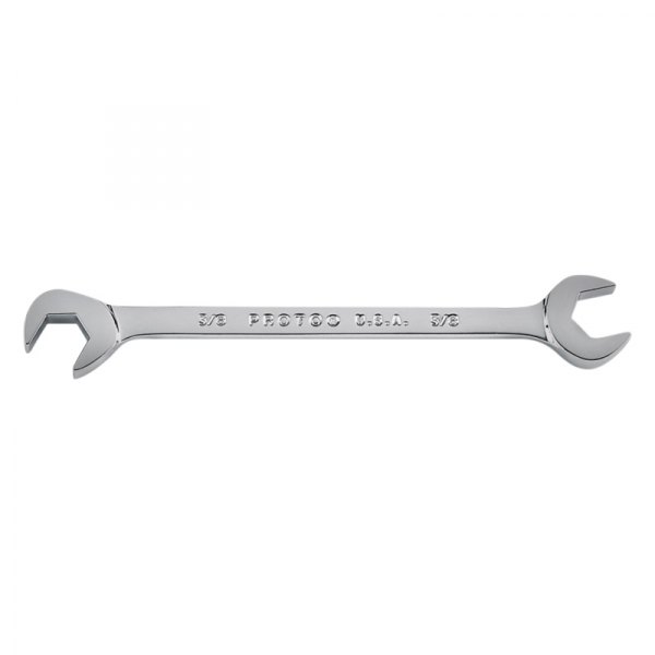 PROTO® - 3/8" Hex 60° Angled Head Full Polished Double Open End Wrench