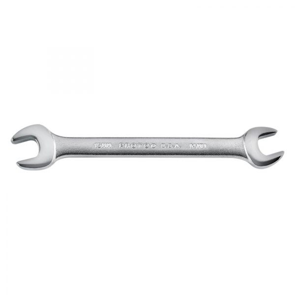 PROTO® - 14 mm x 15 mm Rounded Satin Double Open End Wrench