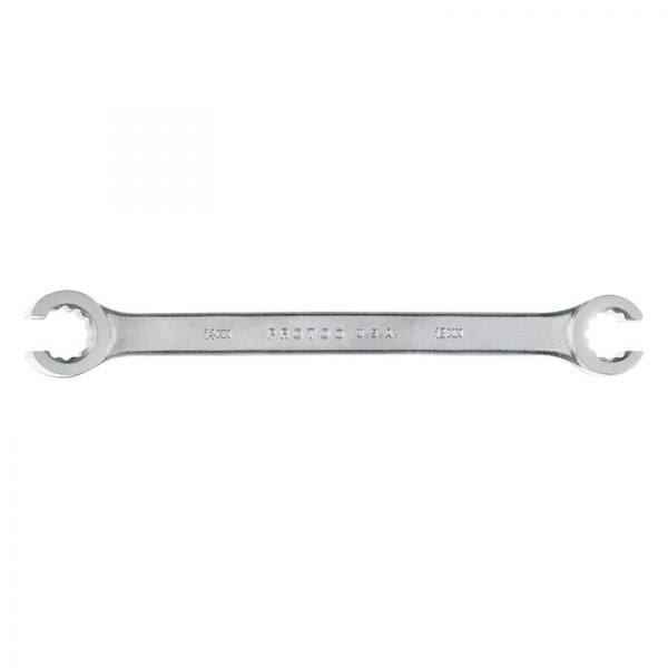 PROTO® - 16 x 18 mm 12-Point Satin Straight Double End Flare Nut Wrench