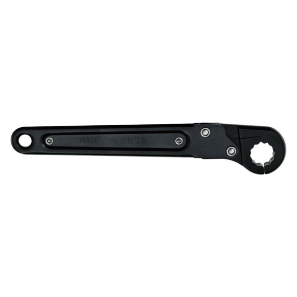 PROTO® - 9/16" 12-Point Ratcheting Black Oxide Open Jaw Single End Flare Nut Wrench