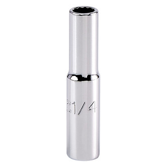 PROTO® - 1/4" Drive 12-Point SAE Deep Socket