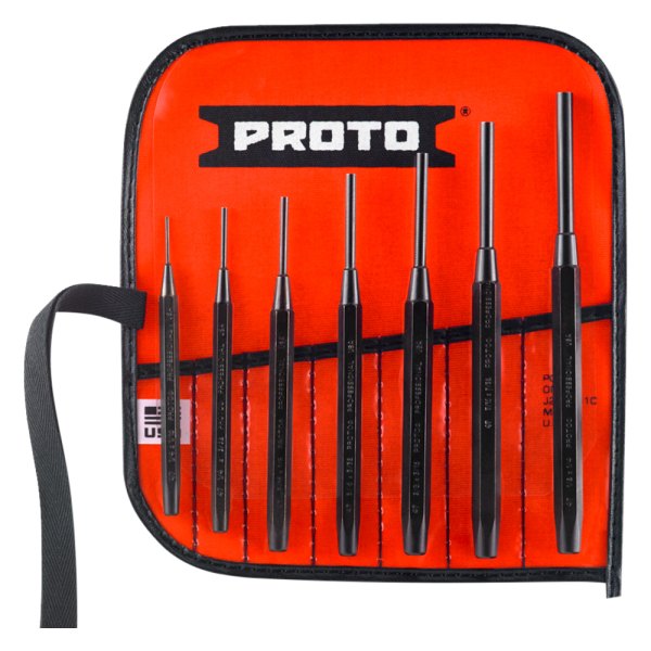 Proto® - 7-piece 1/16" to 1/4" Pin Punch Set