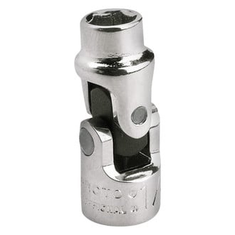 PROTO® 4815AM - 1/4" Drive 15 mm 6-Point Metric Standard U-Joint Socket