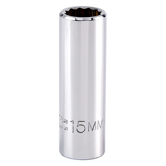 PROTO® - 3/8" Drive 15 mm 12-Point Metric Deep Socket