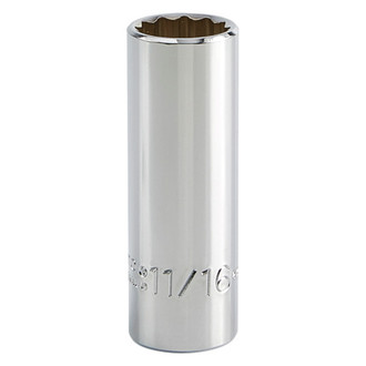 PROTO® - 3/8" Drive 11/16" 12-Point SAE Deep Socket
