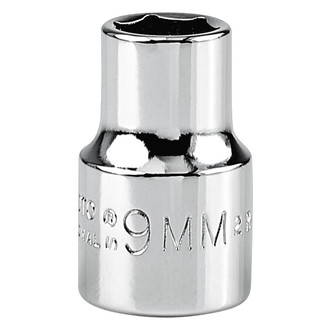 PROTO® - 3/8" Drive 9 mm 6-Point Metric Standard Socket