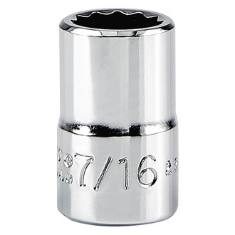 PROTO® - 3/8" Drive 7/16" 12-Point SAE Standard Socket