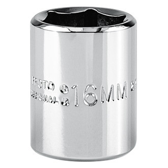 PROTO® - 3/8" Drive 16 mm 6-Point Metric Standard Socket