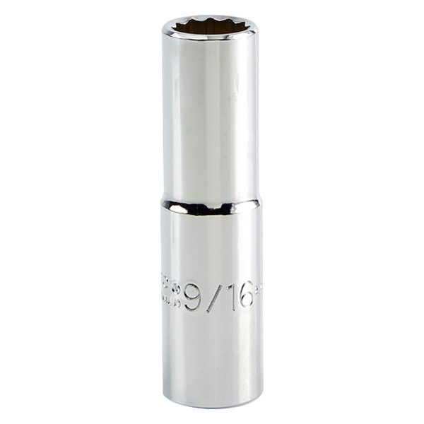 1/2 in. Drive 9/16 in. 12-Point SAE Deep Socket 1/2 in. Drive 9/16 in. 12-Point SAE Deep Socket