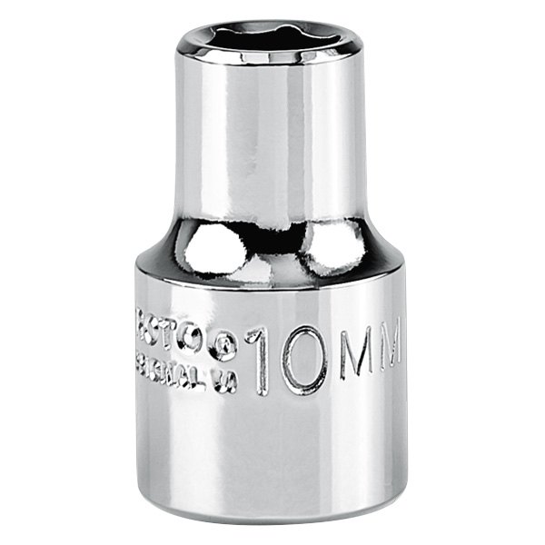 PROTO® - 1/2" Drive 10 mm 6-Point Metric Standard Socket