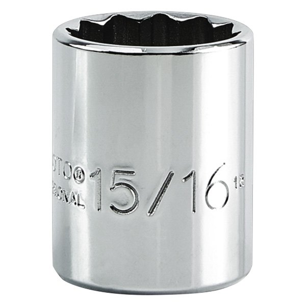 1/2 in. Drive 15/16 in. 12-Point SAE Standard Socket