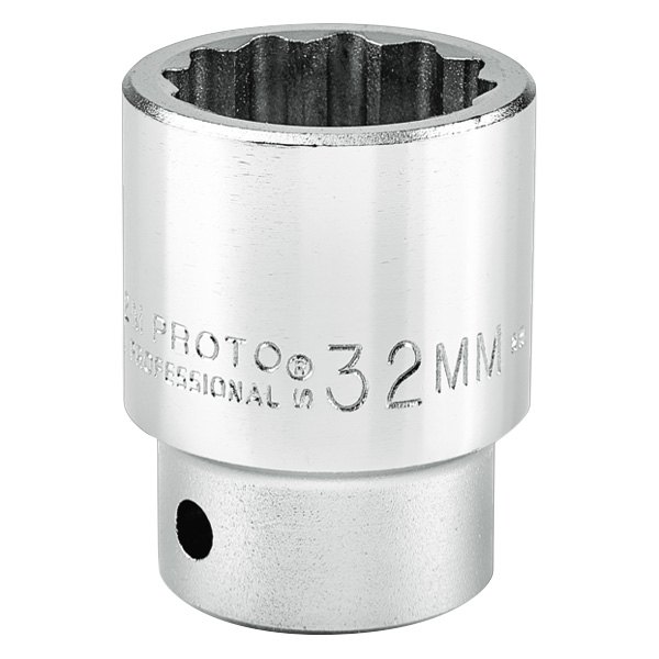 PROTO® - 3/4" Drive 32 mm 12-Point Metric Standard Socket