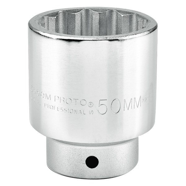 PROTO® - 3/4" Drive 50 mm 12-Point Metric Standard Socket