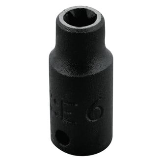 PROTO® 6906TX - 1/4" Drive E6 External Torx Standard Impact Socket