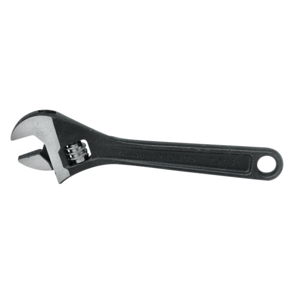 PROTO® - 1-1/8" x 8" OAL Black Oxide Plain Handle Adjustable Wrench