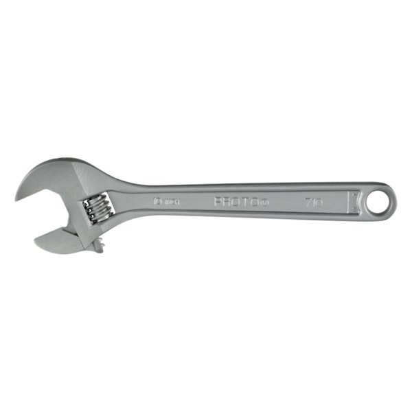 PROTO® - 1-5/16" x 10" OAL Satin Plain Handle Adjustable Wrench